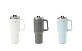 Tumbler ThermoCafé con manija y sorbete 1200ml