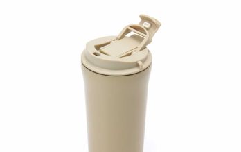 Vaso térmico ThermoCafé doble tapa adaptable